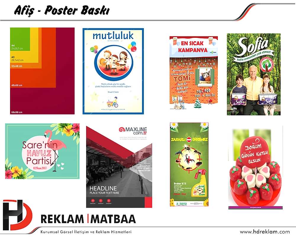 Afiş ve Poster Baskı